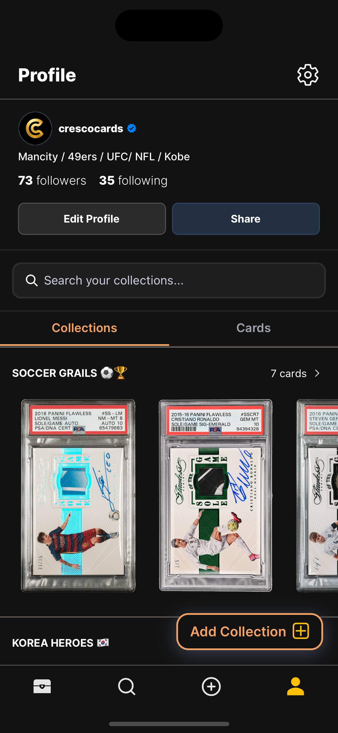 Cresco Cards Screenshot 1